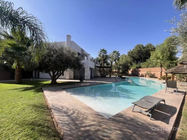 Villa Kms 7 Marrakech Route Amizmiz en résidence sécurisée