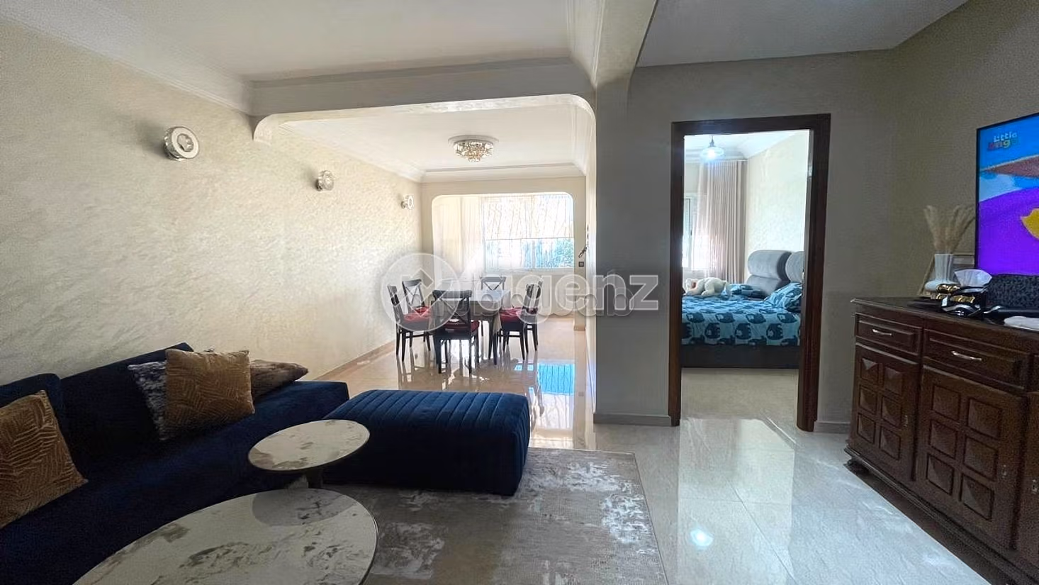 Appartement à louer 83 m², 2 chambres Burger Casablanca
