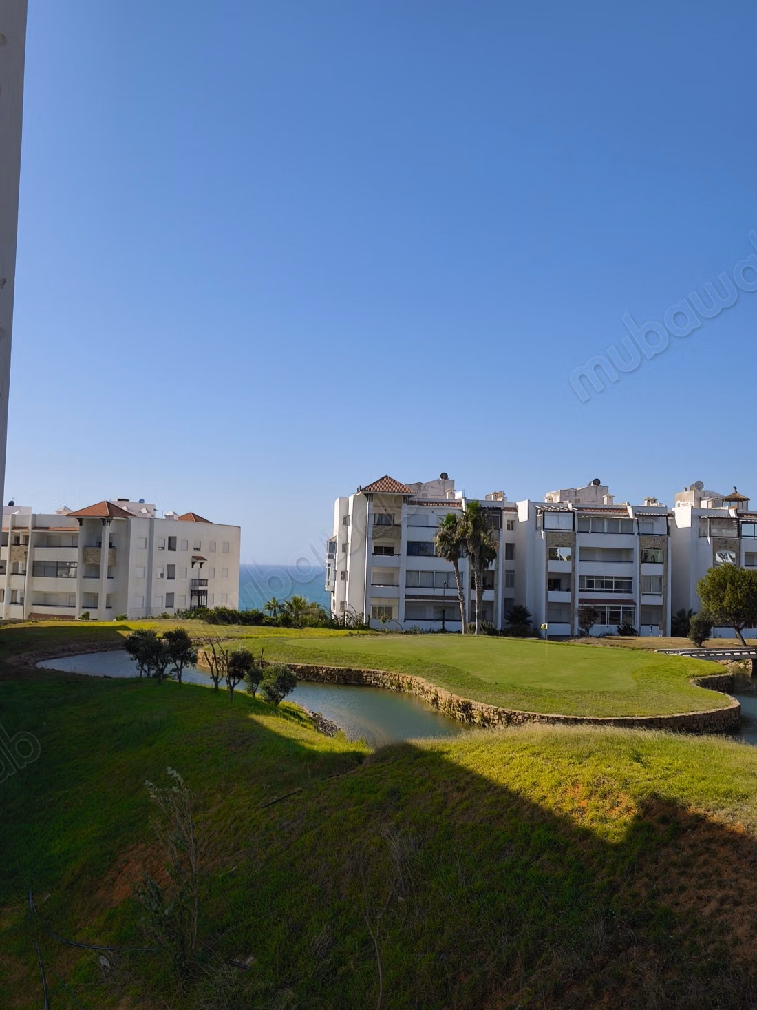 Asilah marina golf tourist project apartment 2 bedroom living room the secure residence 8 swimming pool Aquapark the sports field golf security 24 hours a day