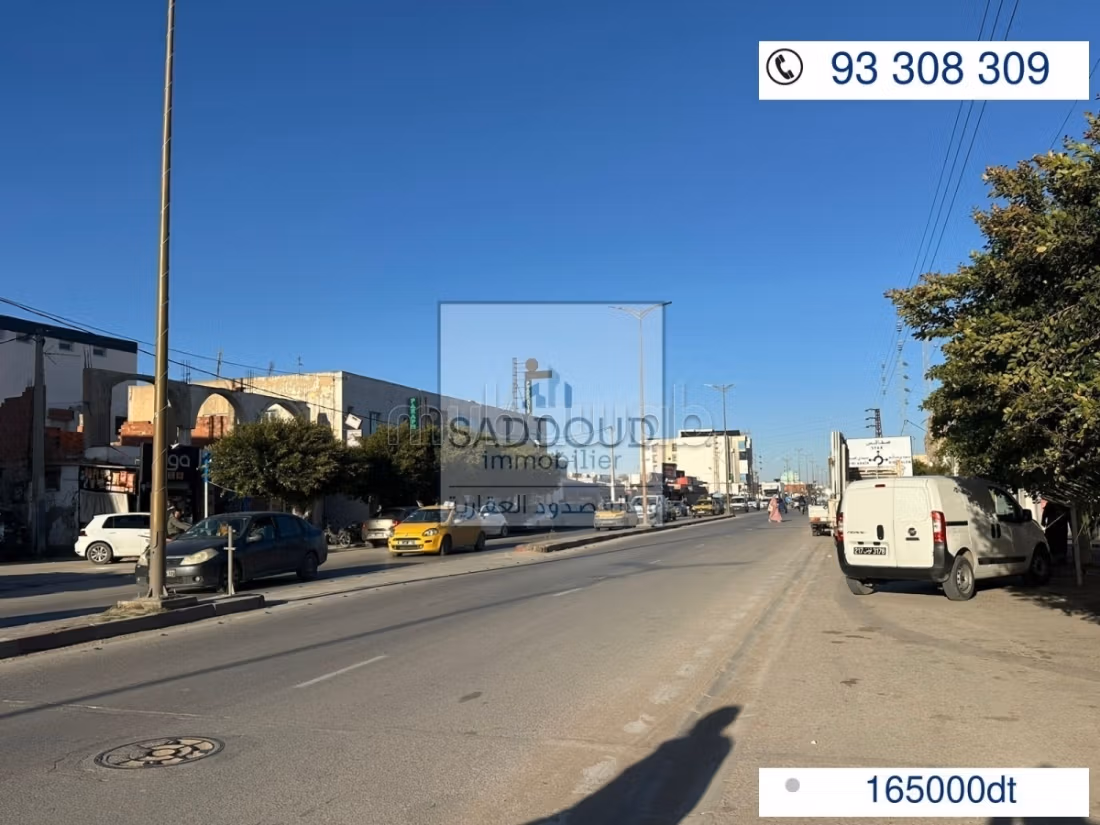 Land for purchase in Route de Gabes. Surface area 1234 m². 