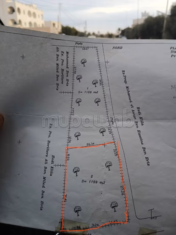 Terrain à vendre – el hachen, Houmt Souk Djerba