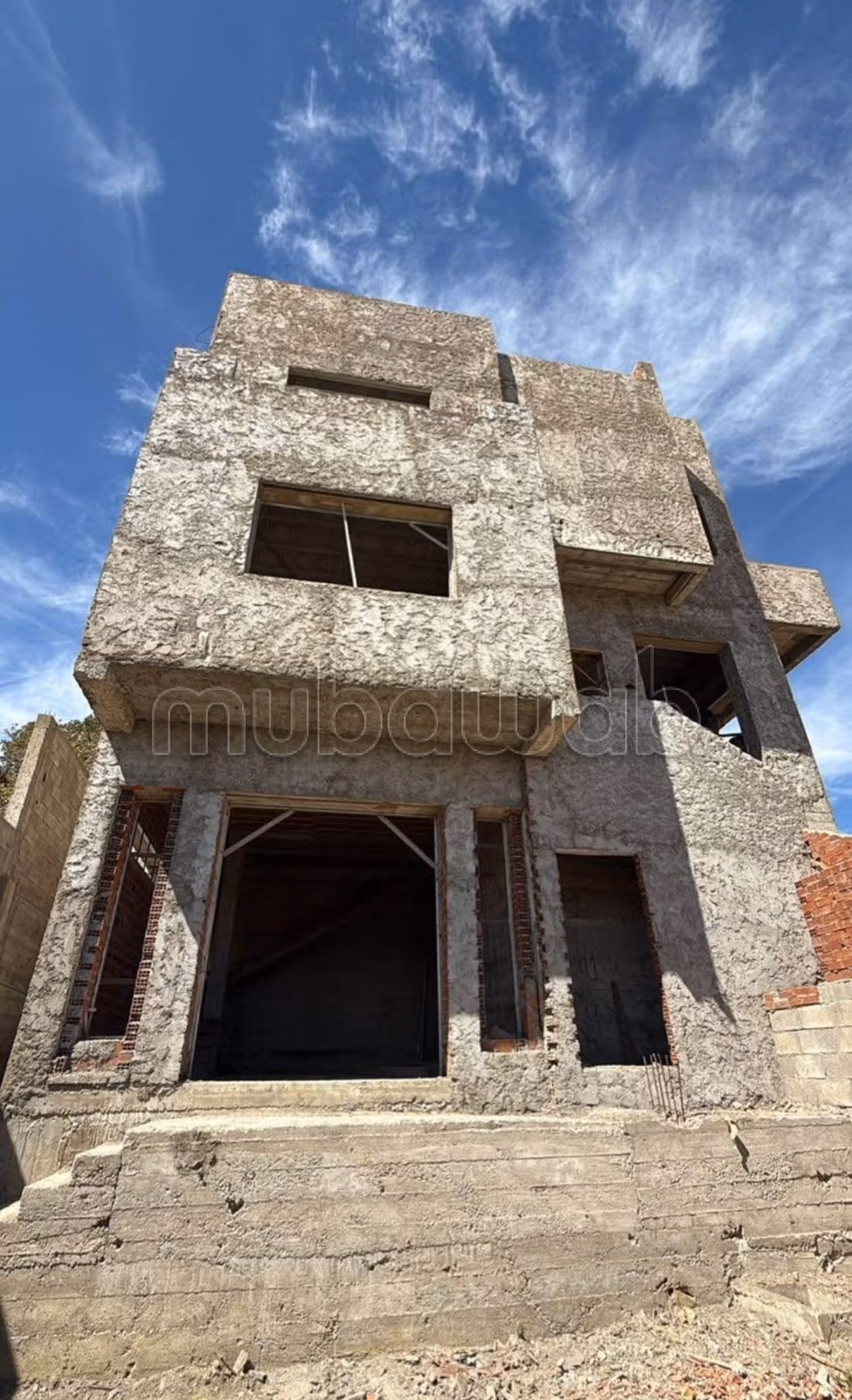 Villa semi finie plage à Diki Tanger vue mer - Više
