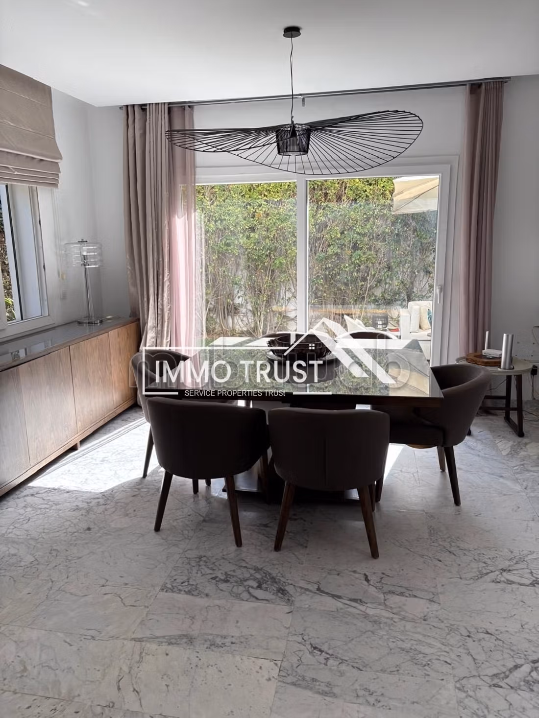 Villa S4 avec jardin et piscine à La Marsa
