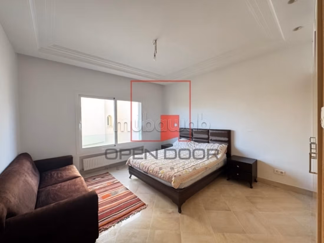 Appartement S2 meublé vue mer à Gammarth