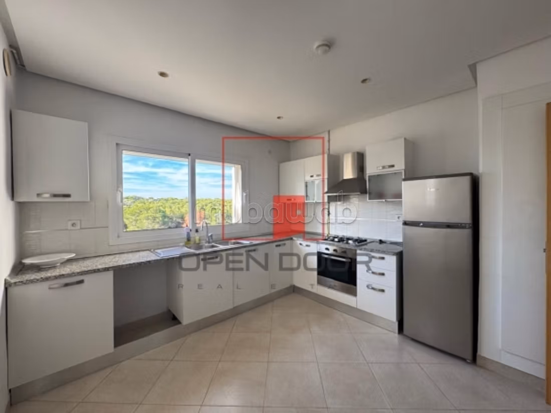 Appartement S2 meublé vue mer à Gammarth