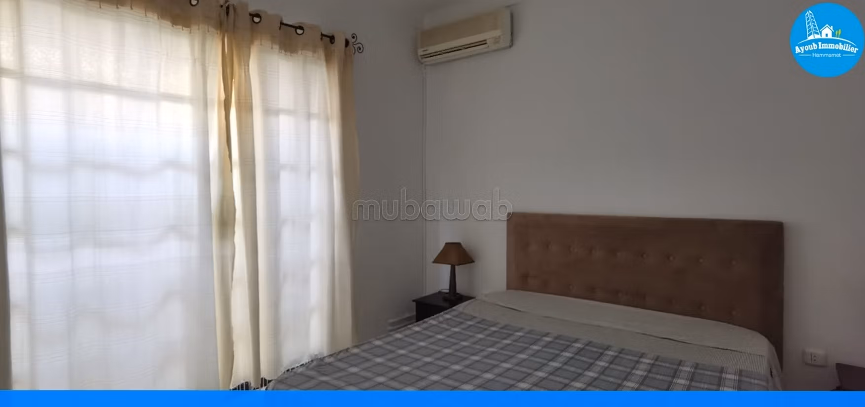 Affitta casa a Hammamet. Superficie 110 m². Splendido giardino e comodo posto auto. 
