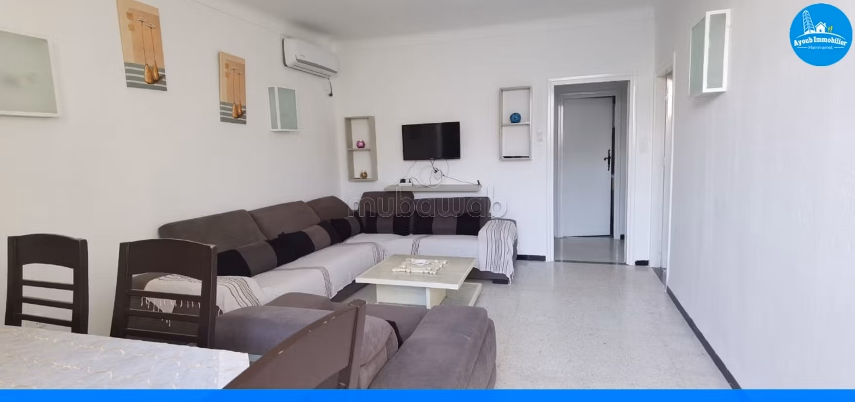 Affitta casa a Hammamet. Superficie 110 m². Splendido giardino e comodo posto auto. 
