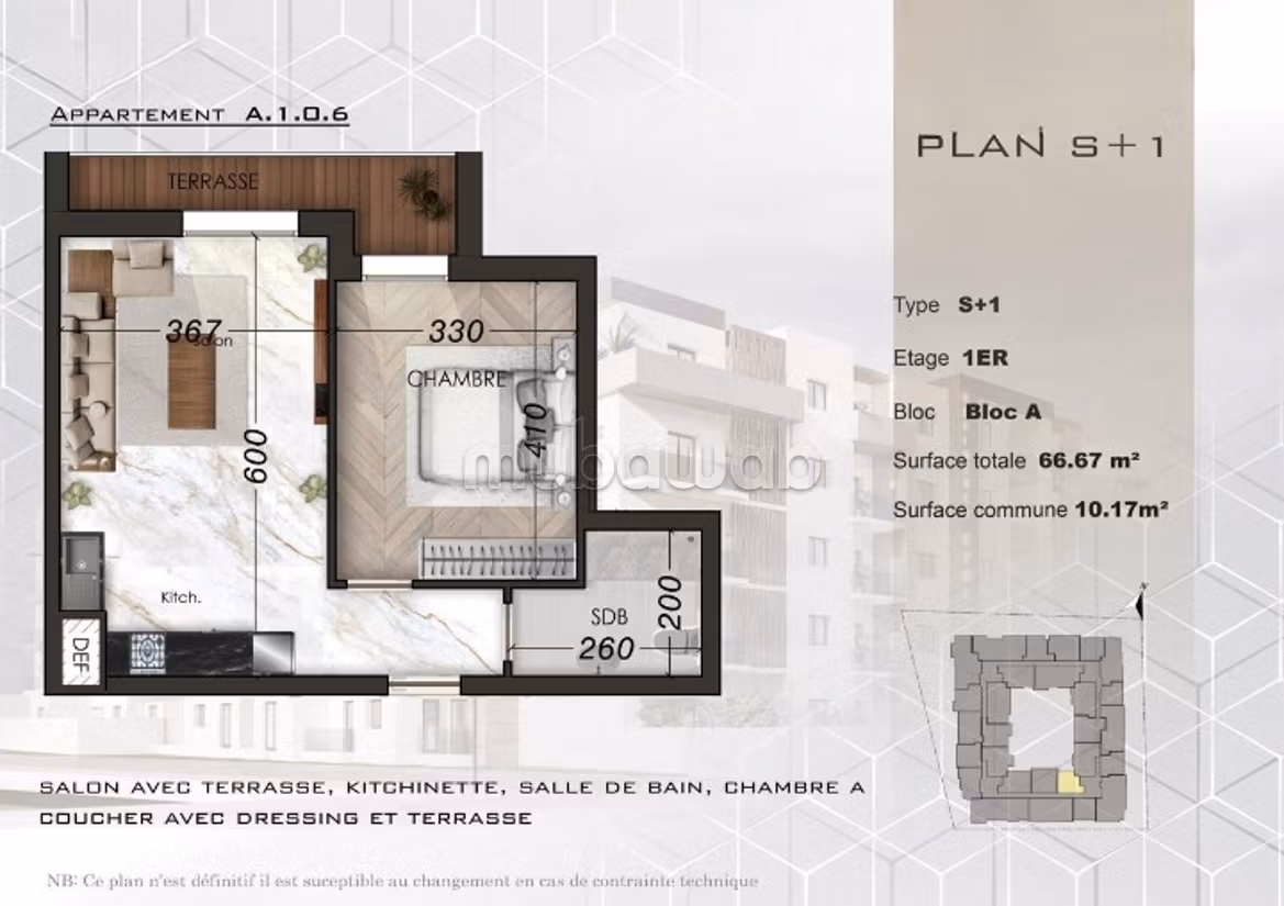 A Vendre: Des Appartements direct promoteur