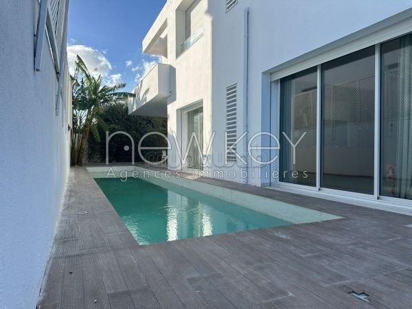 Luxueuse Villa S3 à louer aux Jardins de Carthage