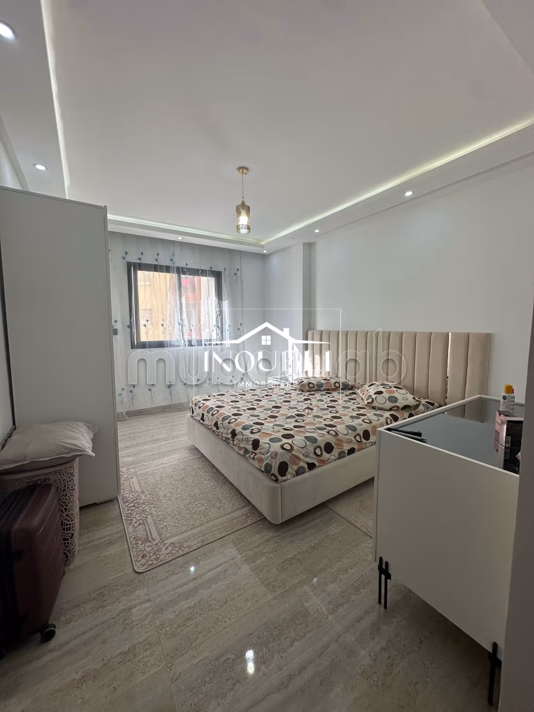 Splendido appartamento in affitto a Ain Zaghouan. 2 camere. arredato. 