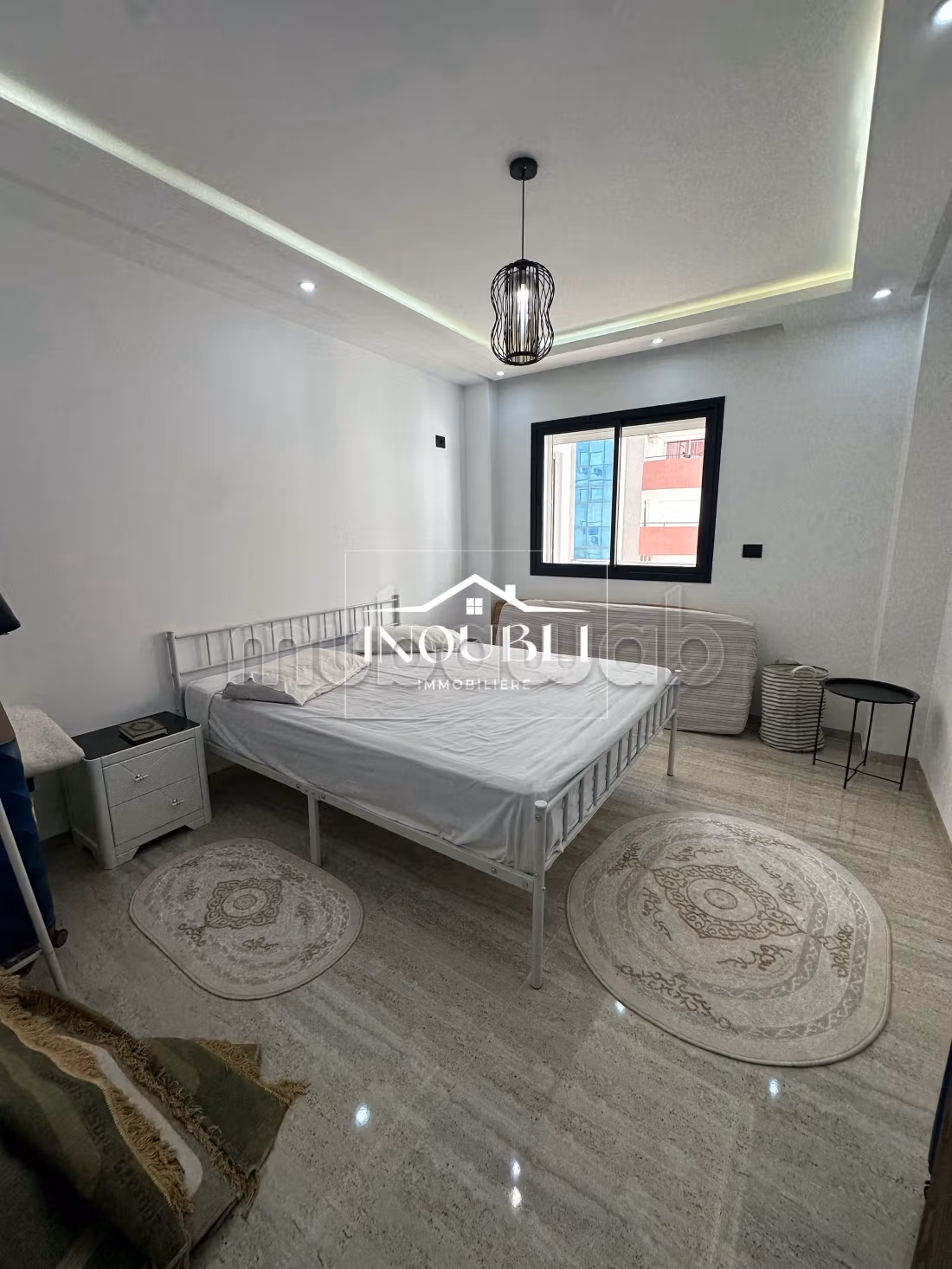 Splendido appartamento in affitto a Ain Zaghouan. 2 camere. arredato. 