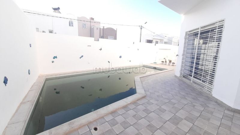 Villa en s3 avec piscine meublée à Hammamet nord