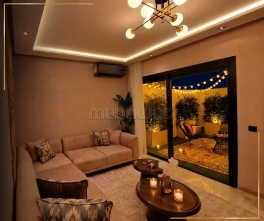 Appartement te koop in Aïn Sebaâ. Totale oppervlakte 80m² en 22m² terras