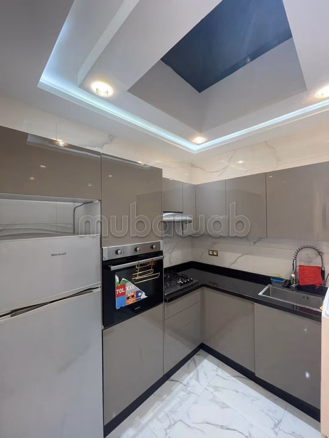 Appartement en location à gzenaya. Surface totale 60 m². Meublé