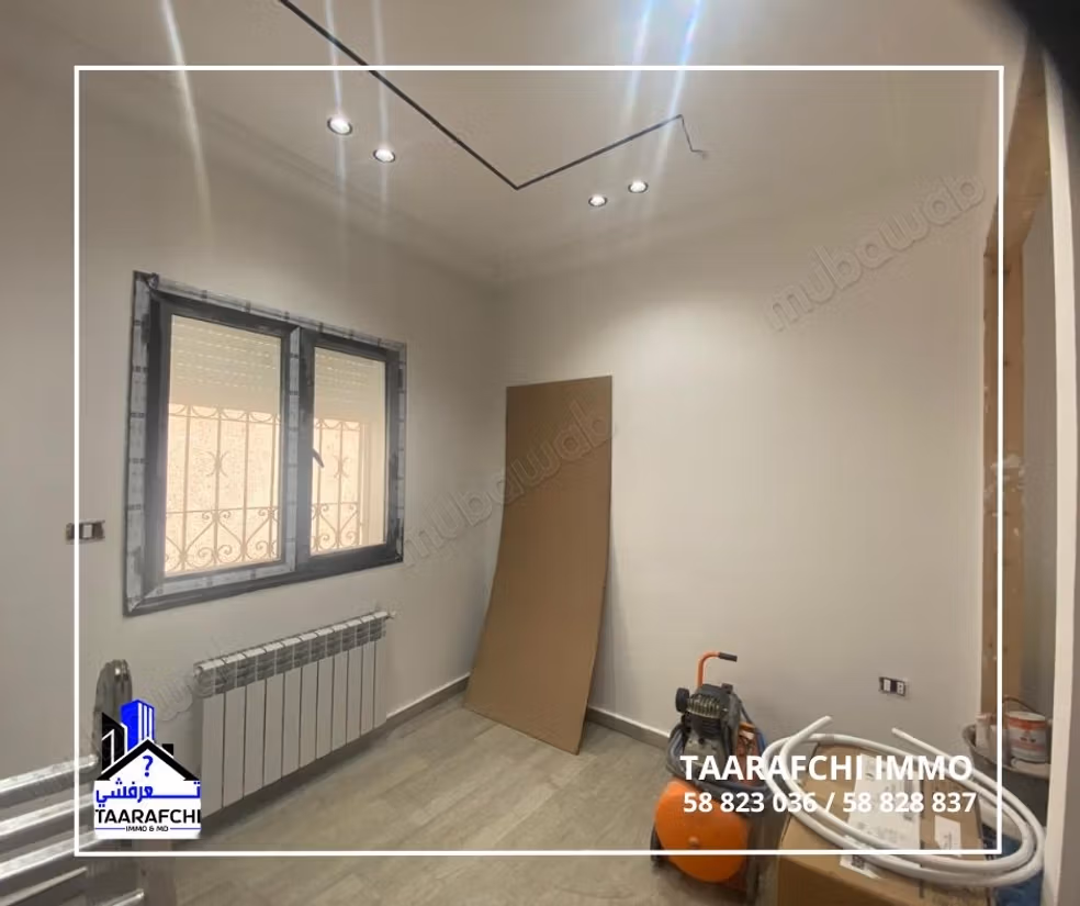A vendre appartement S3 à Hammamet Nord RDC