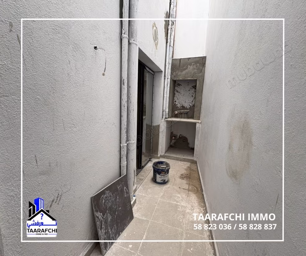 A vendre appartement S3 à Hammamet Nord RDC