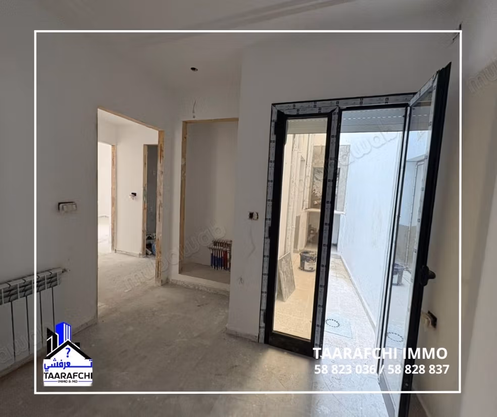 A vendre appartement S3 à Hammamet Nord RDC