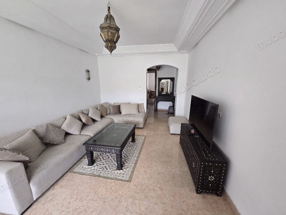 Flat for rent in Agdal. Surface area 90 m². Fully furnished. 