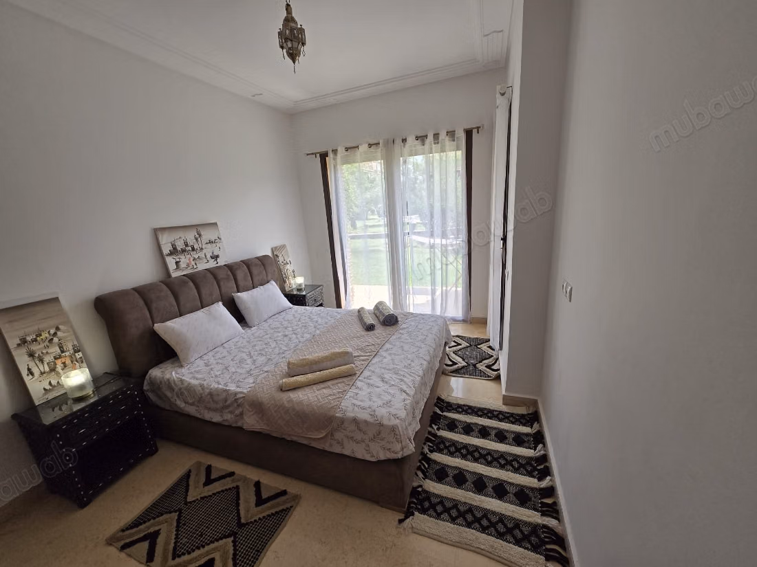 Flat for rent in Agdal. Surface area 90 m². Fully furnished. 