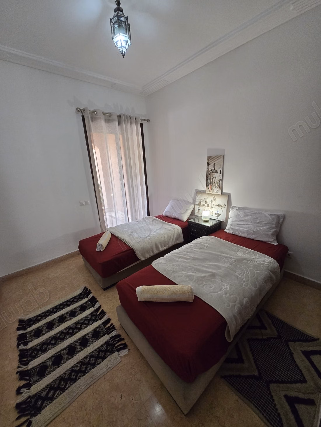 Flat for rent in Agdal. Surface area 90 m². Fully furnished. 