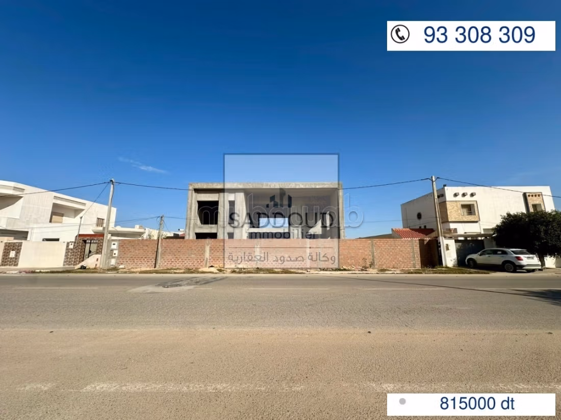 Villa à vendre – Bouzayen km 8 route principale