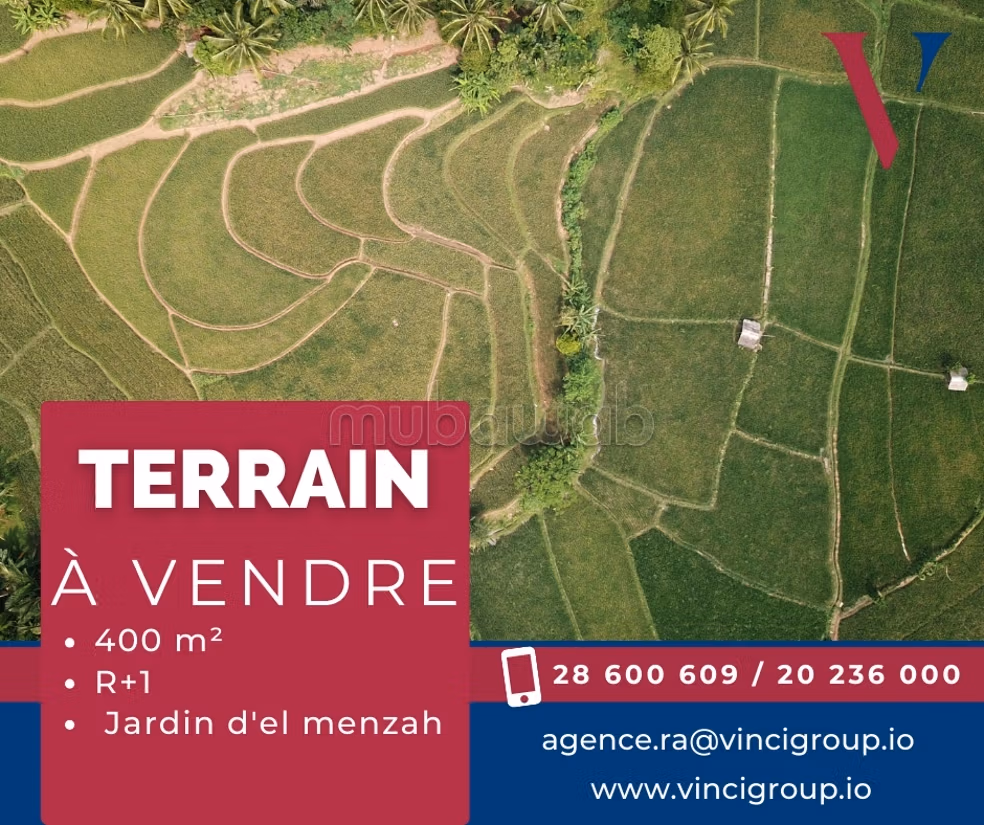 Terrain à Vendre à Jardins d’El Menzah