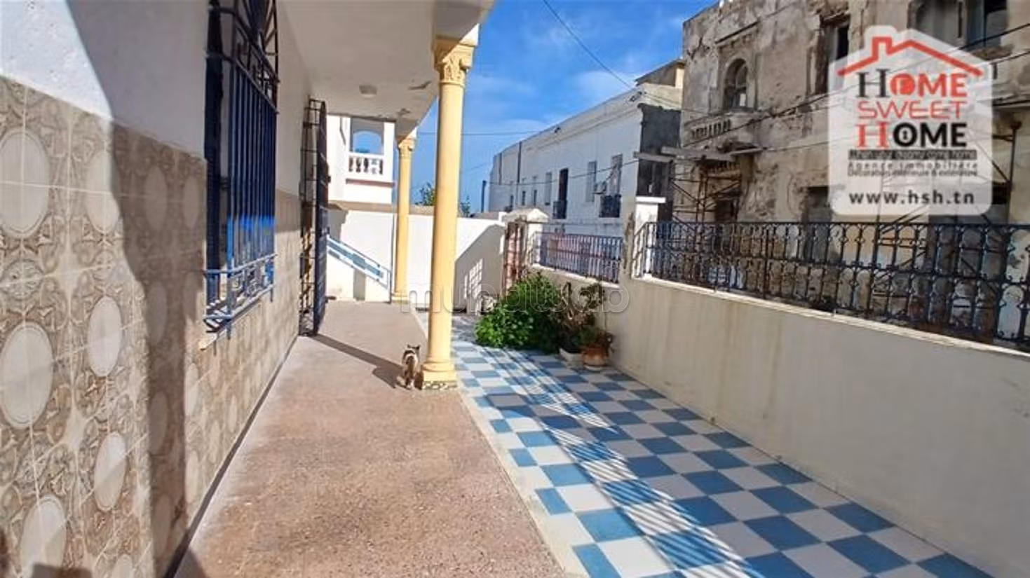 RDC de villa S3 Lenda à louer à la Marsa plage