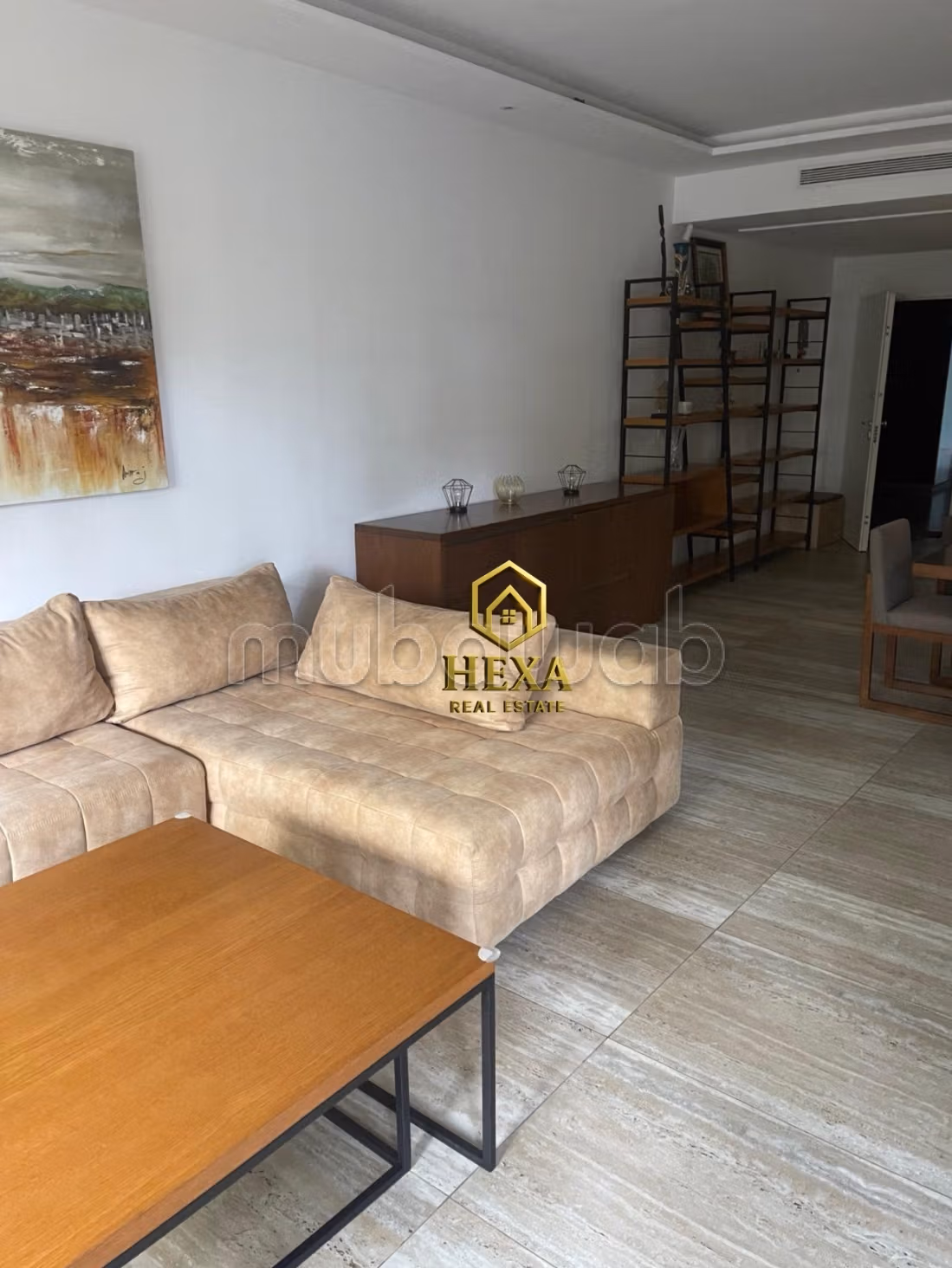 Apartment for rent in Sidi Daoued. 4 beautiful rooms. Storage unit. 