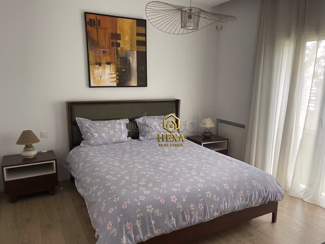 Apartment for rent in Sidi Daoued. 4 beautiful rooms. Storage unit. 