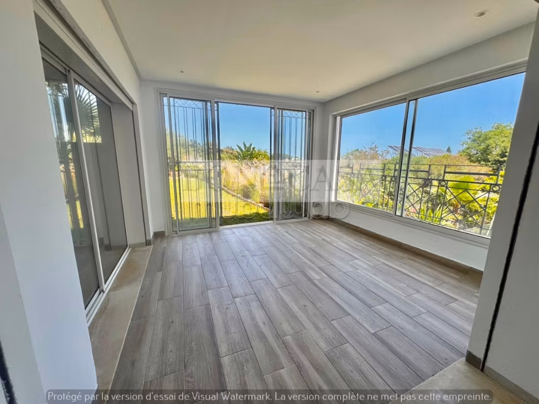 S3 avec jardin à louer au coeur de la Marsa