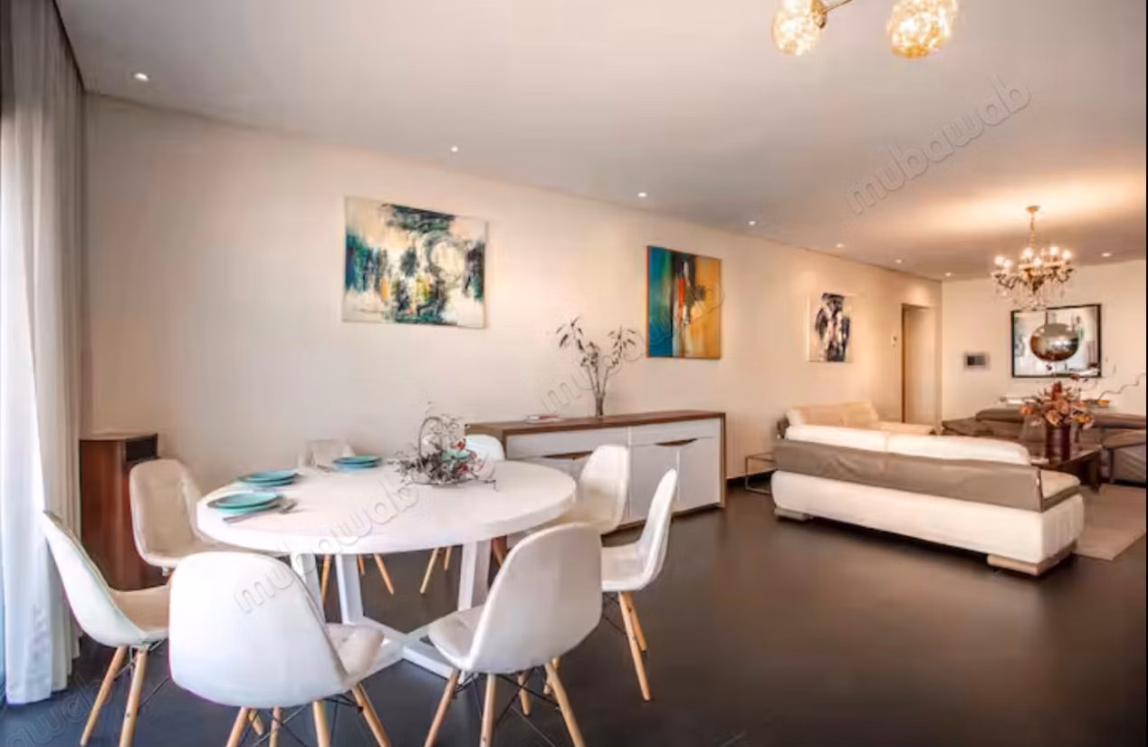 Appartement de Luxe Meublé avec Vue sur Mer à Marina