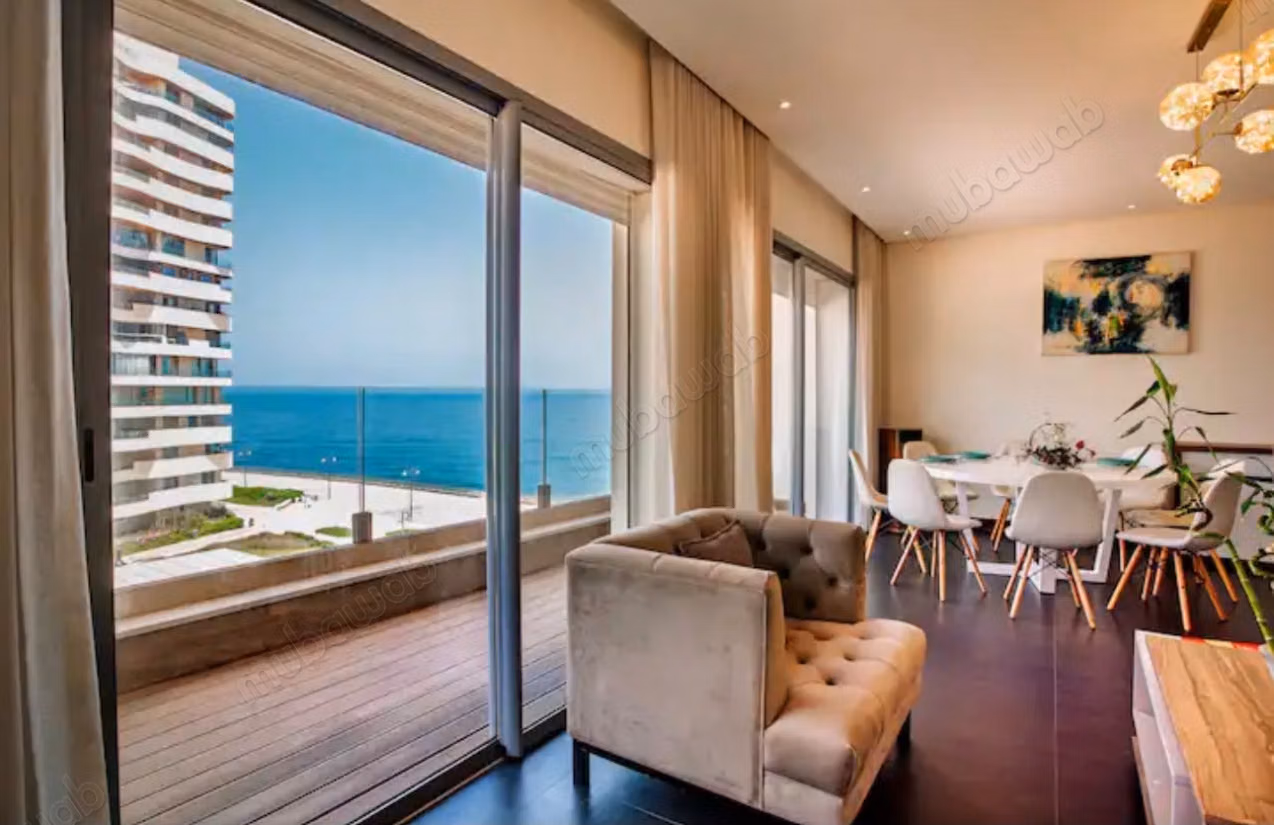 Appartement de Luxe Meublé avec Vue sur Mer à Marina