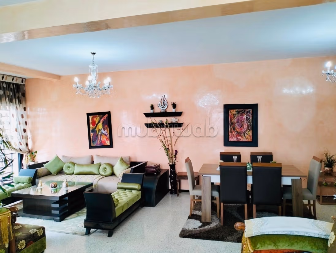 Appartement 4CH Meuble a louer hay Riad