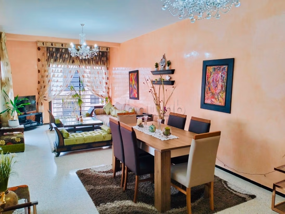 Appartement 4CH Meuble a louer hay Riad