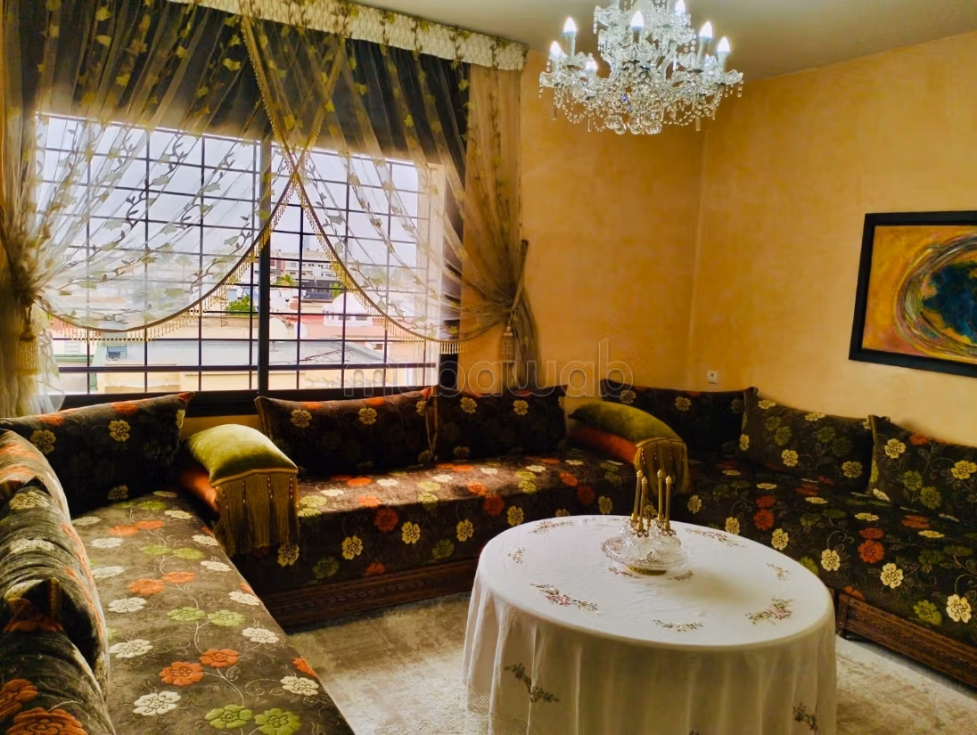 Appartement 4CH Meuble a louer hay Riad