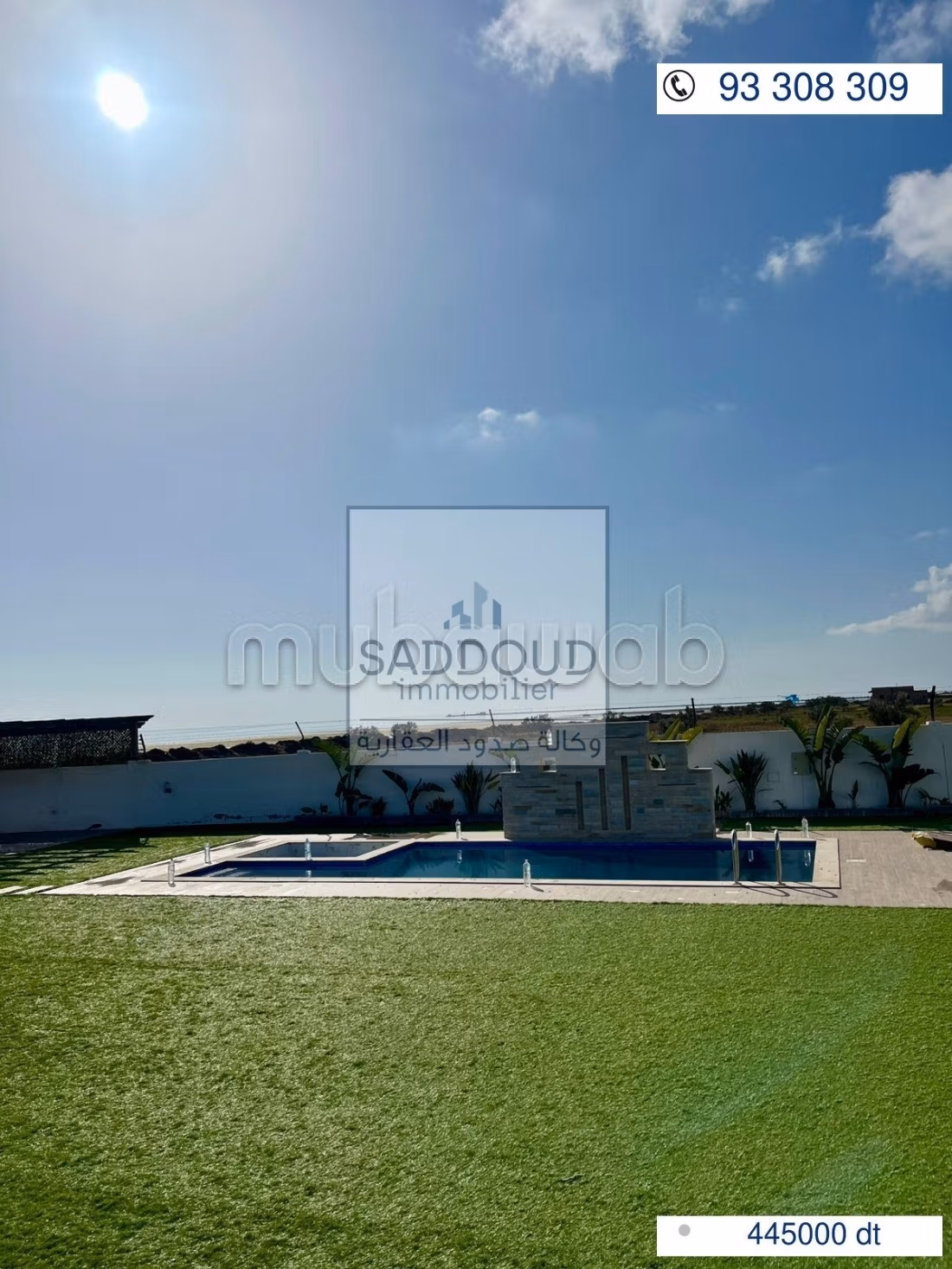 Villa de charme, vue mer