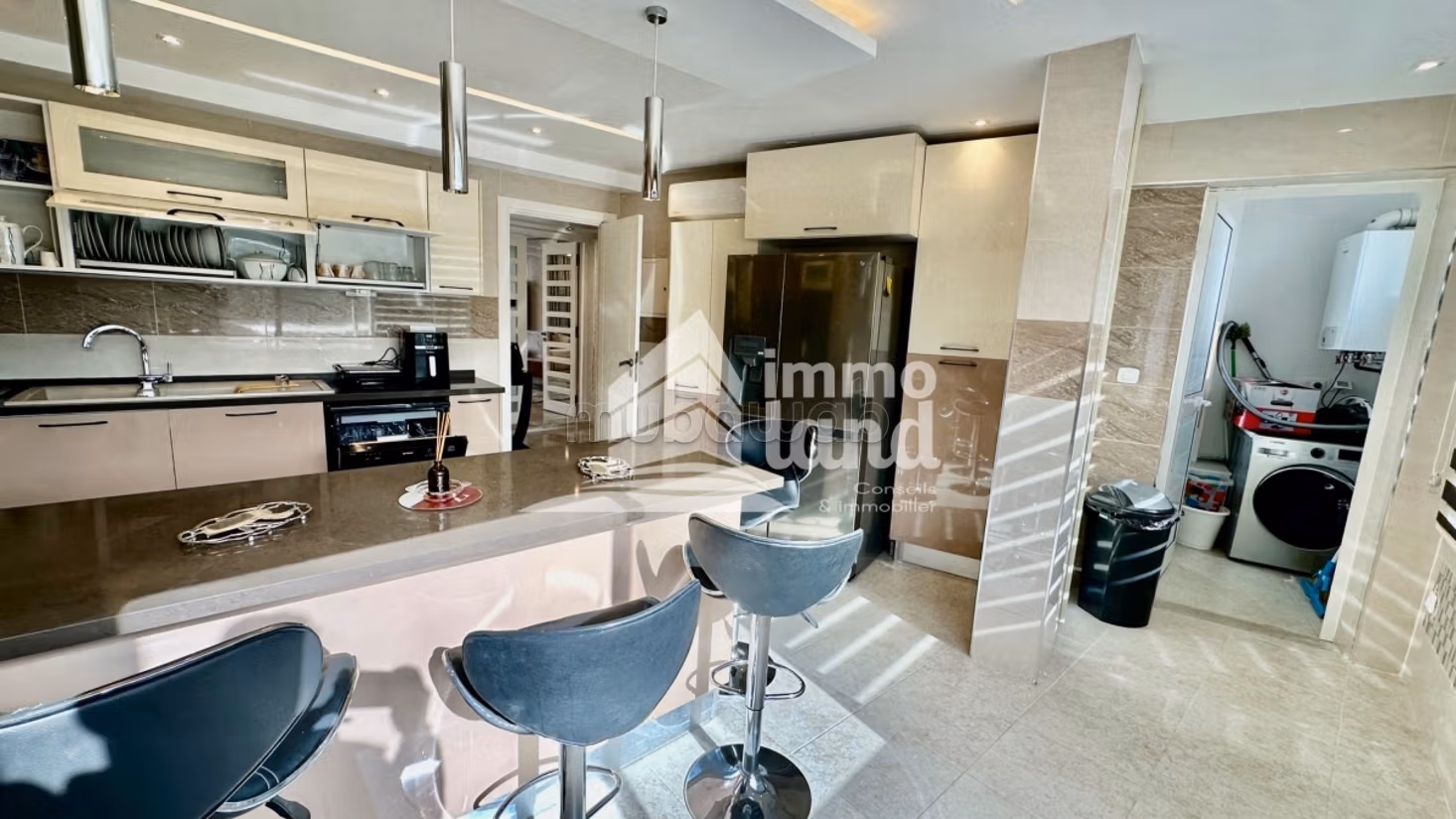 Duplex S3 arredato mai abitato con vista mare a Gammarth superiore