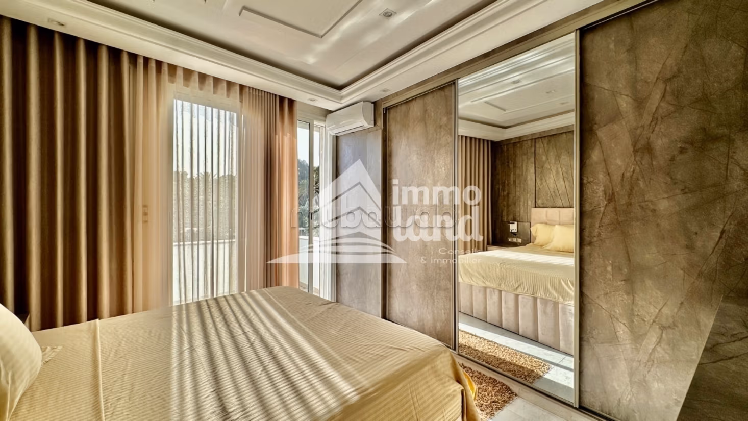 Duplex S3 arredato mai abitato con vista mare a Gammarth superiore