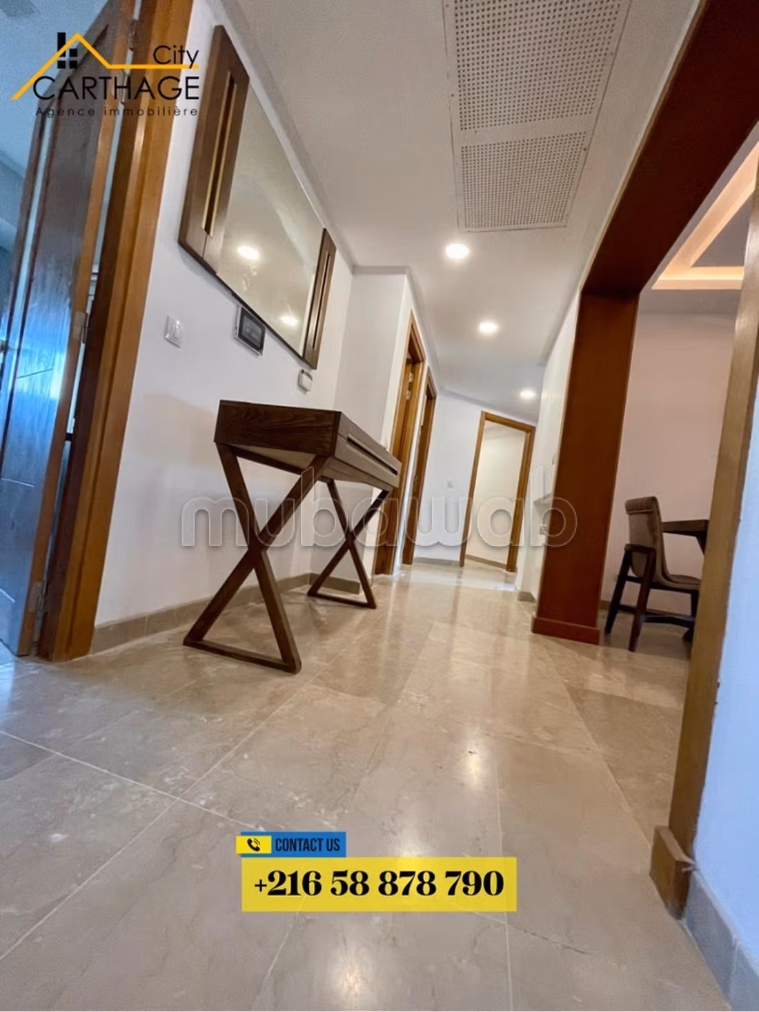 Location appartement S4 standing meublé