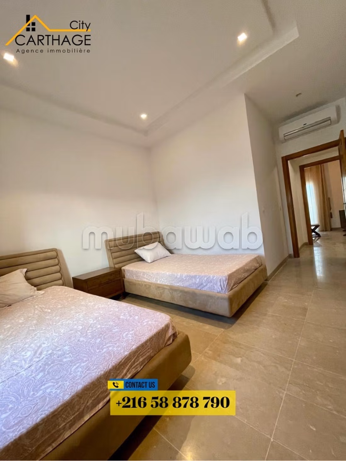 Location appartement S4 standing meublé