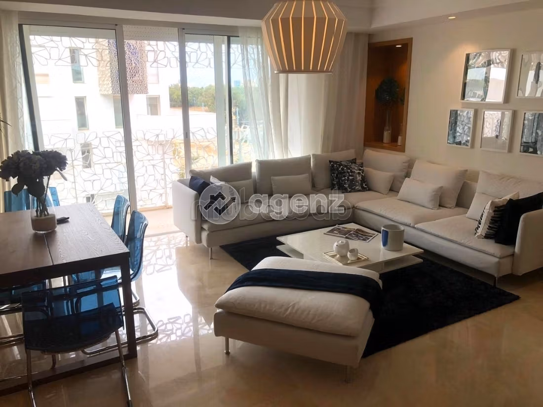 Appartement à louer 137 m², 2 chambres Casablanca Finance City Casablanca