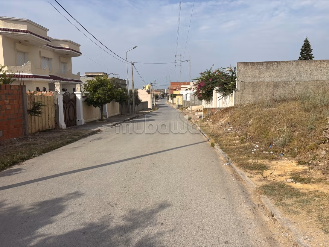Achat de terrain. Surface de 300 m²