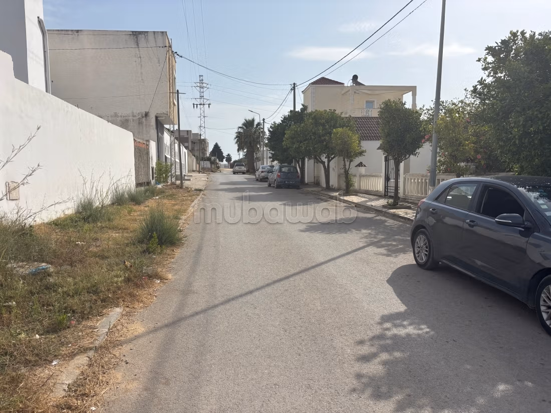 Achat de terrain. Surface de 300 m²