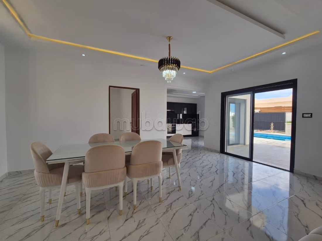 Fabulous villa for rent in Zone touristique. 2 rooms. Ample storage space