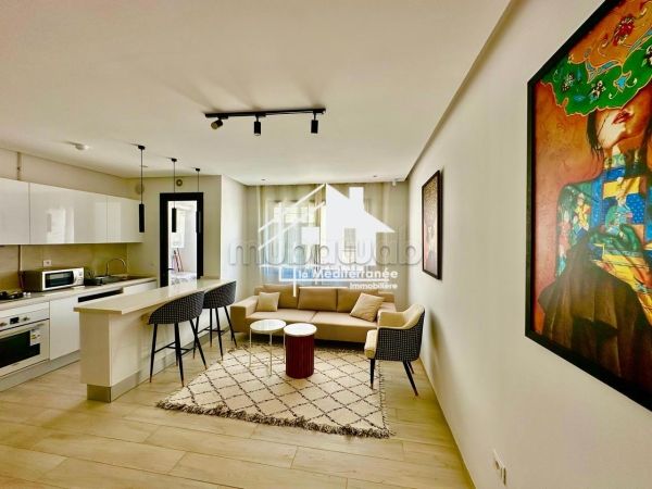 For rent a furnished S1 in Sidi Daoued