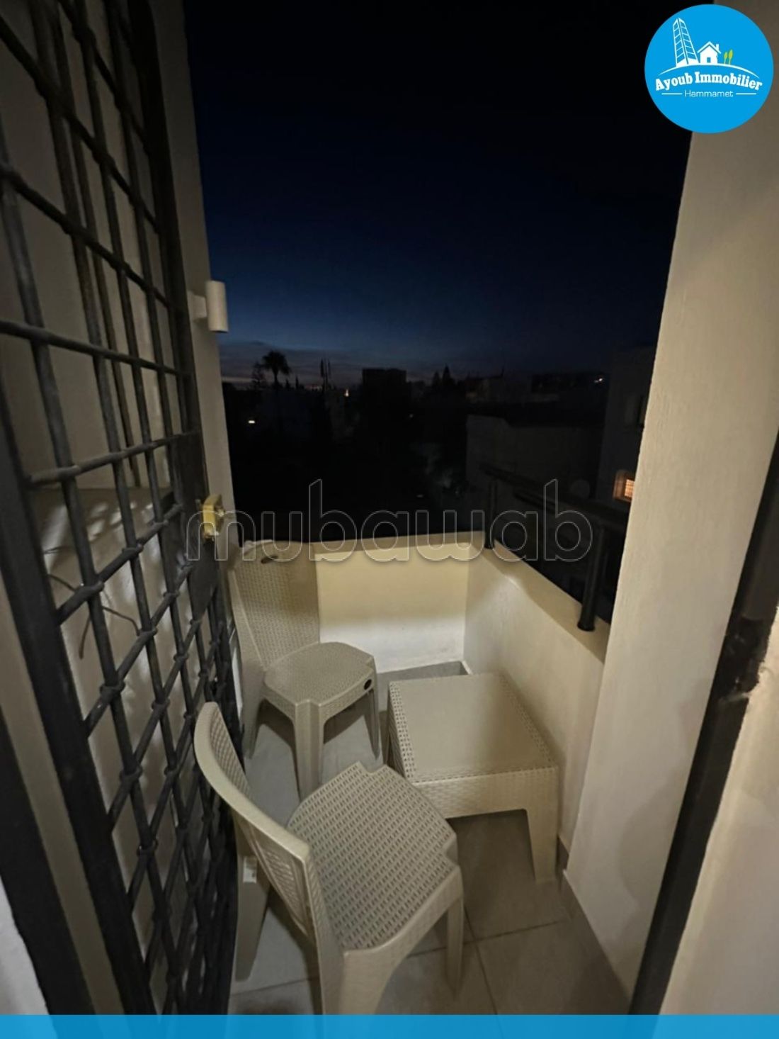 Studio for annual rent in Hammamet