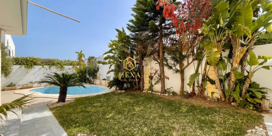 Villa S4 con piscina a Gammarth