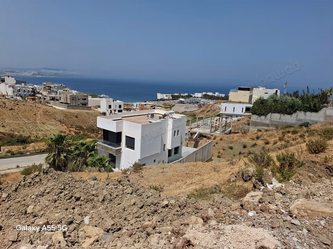 Terrain pour villas vue mer avec plan autorisé