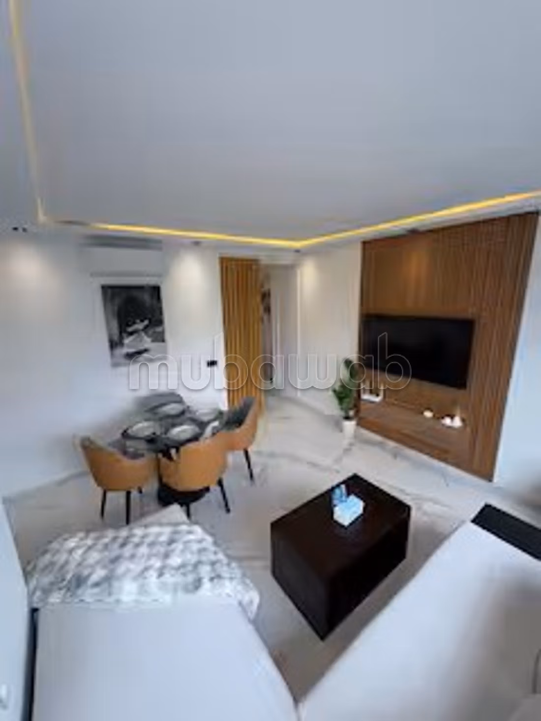 Une perle, À Vendre appartement 2 pièces, neuf et meublé à Les Hôpitaux — 4