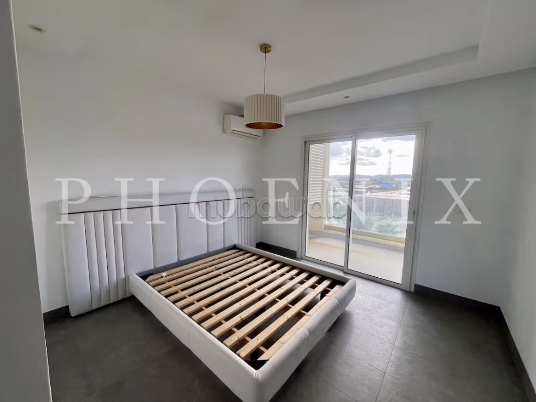 Apartment S3 with terrace overlooking the sea in Raoued